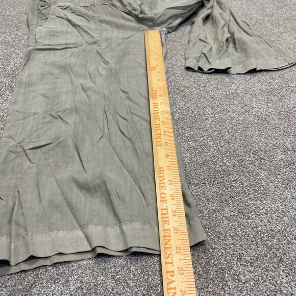 minimalist flowy comfortable pull on lounge Cloth & stone wide leg pants Medium - Picture 9 of 11